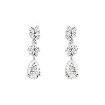 Gold & Diamond Earrings - ETERNAL JEWEL