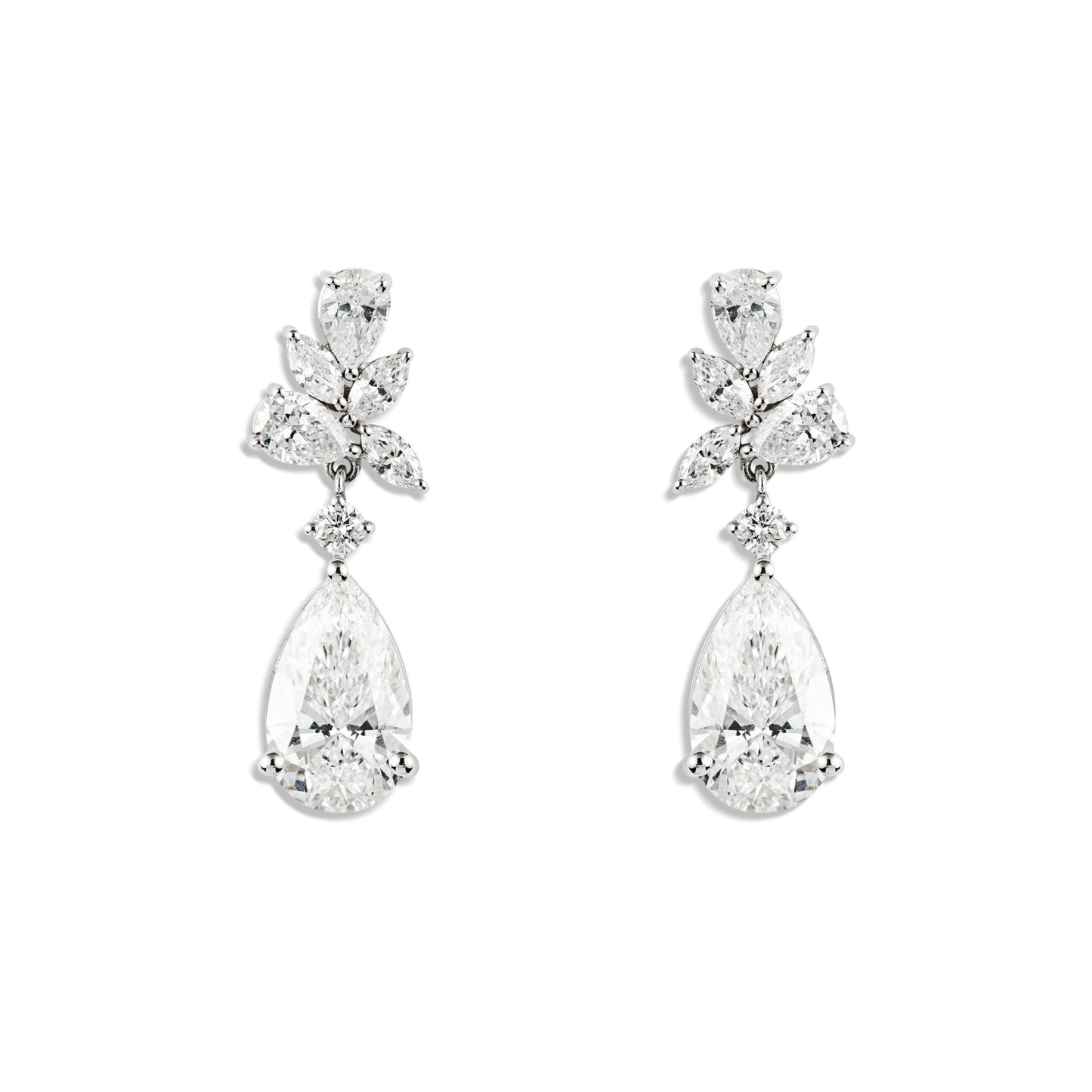 Gold & Diamond Earrings - ETERNAL JEWEL