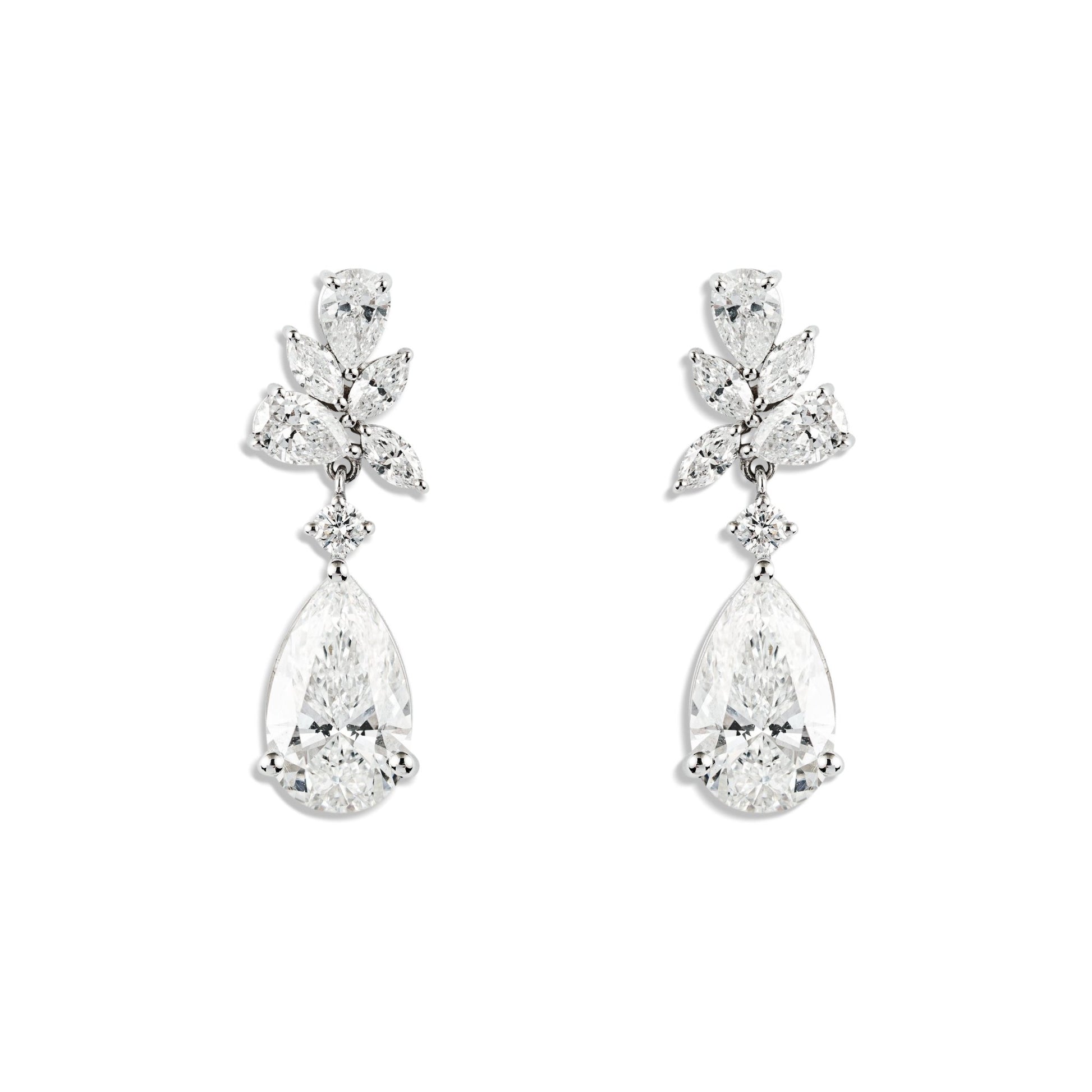 Gold & Diamond Earrings - ETERNAL JEWEL