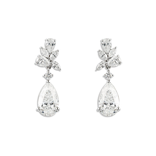 Gold & Diamond Earrings - ETERNAL JEWEL