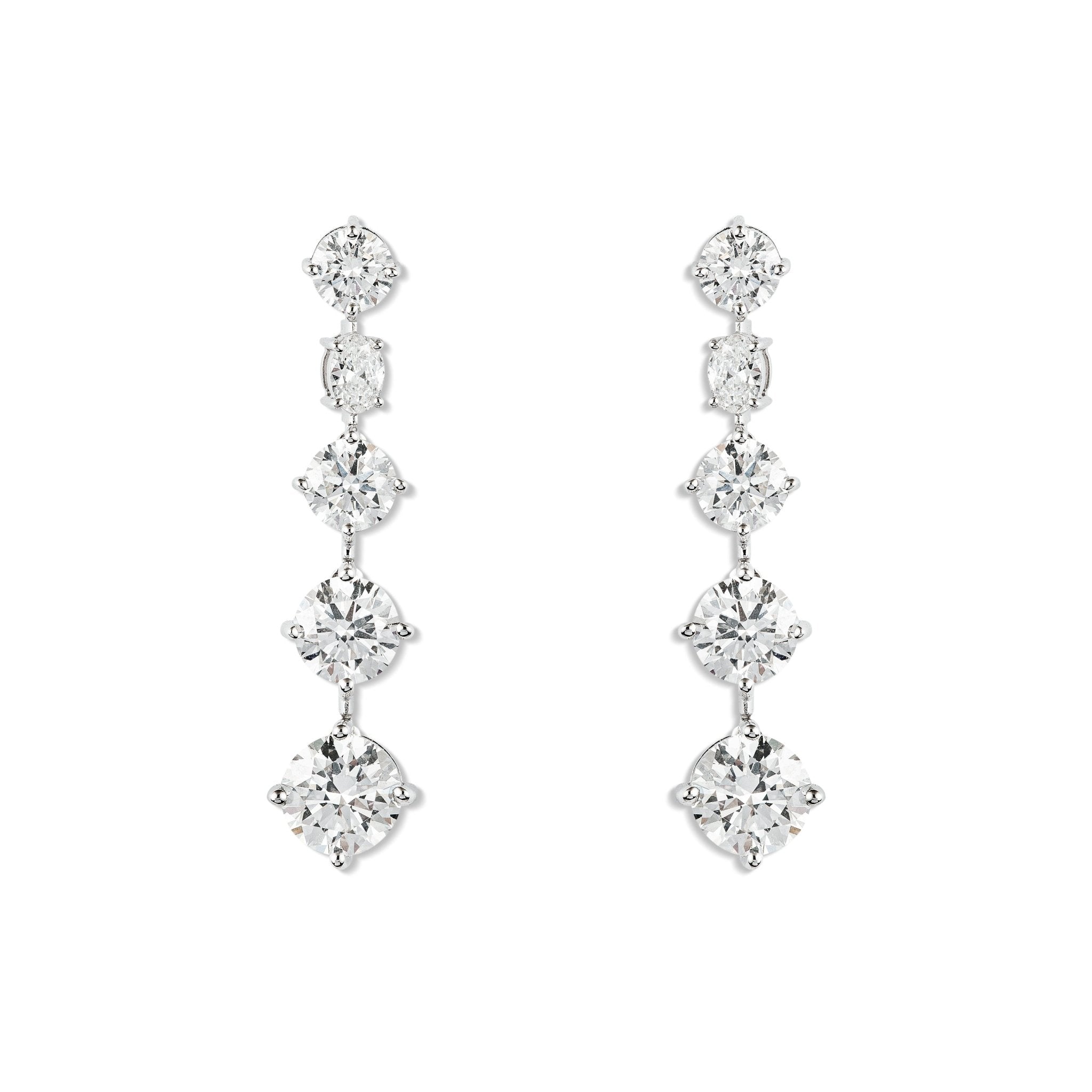 Gold & Diamond Earrings - ETERNAL JEWEL