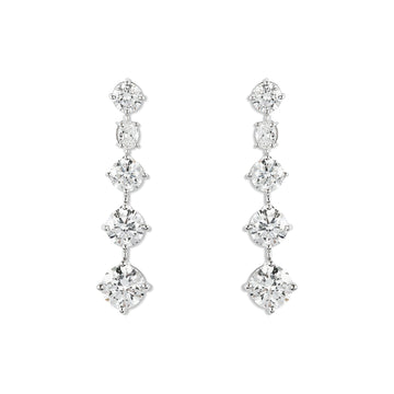 Gold & Diamond Earrings - ETERNAL JEWEL