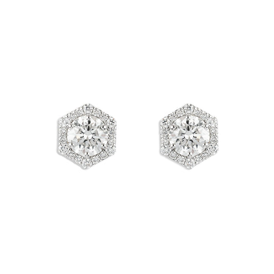 Gold & Diamond Earrings - ETERNAL JEWEL