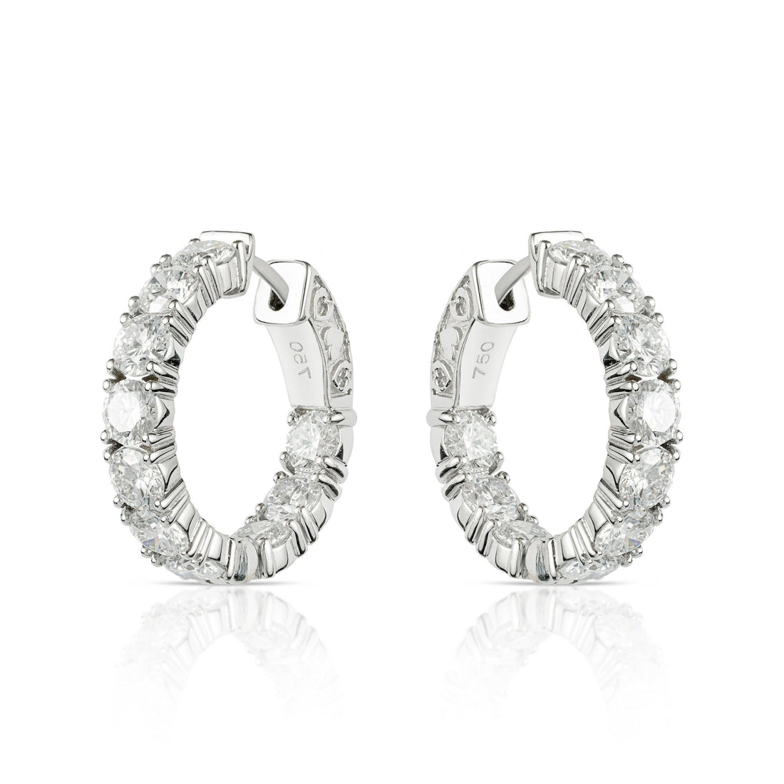 Gold & Diamond Earrings - ETERNAL JEWEL