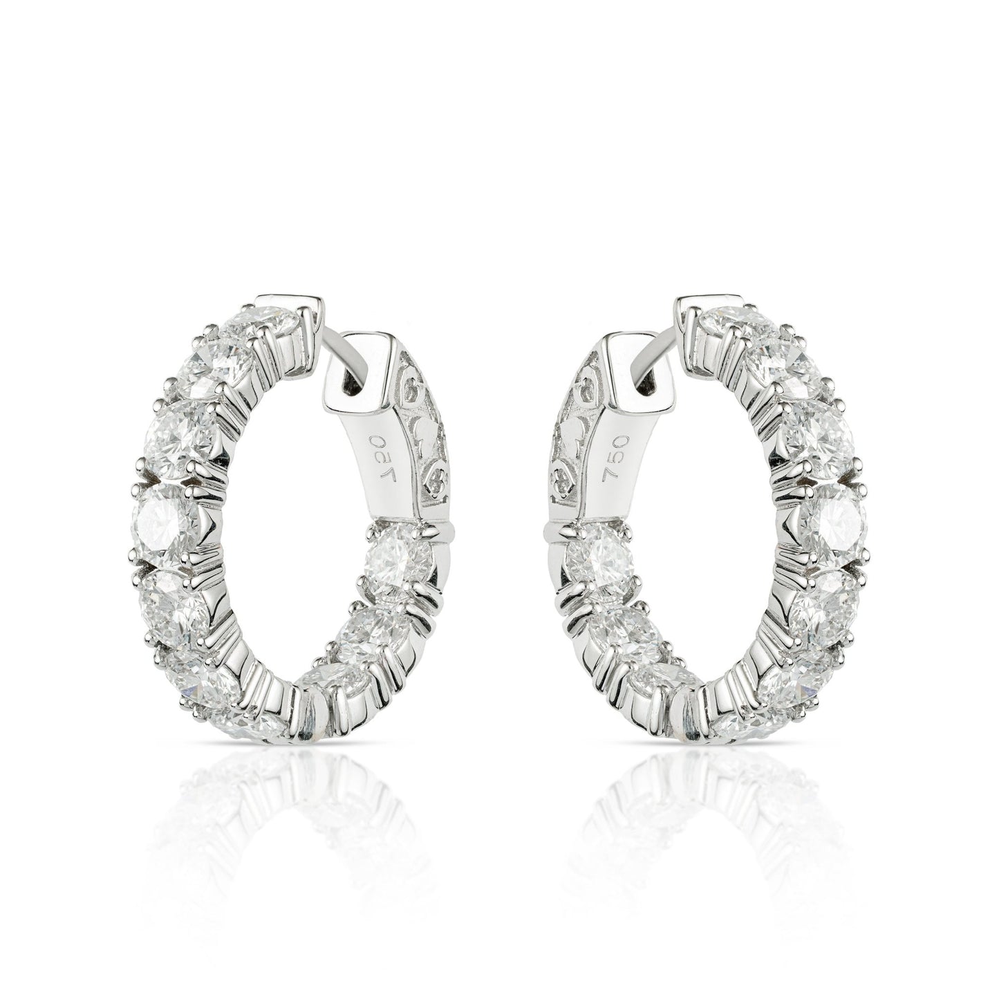 Gold & Diamond Earrings - ETERNAL JEWEL