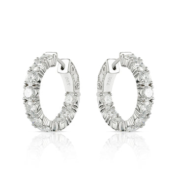 Gold & Diamond Earrings - ETERNAL JEWEL