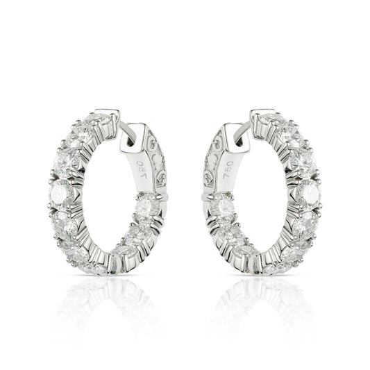 Gold & Diamond Earrings - ETERNAL JEWEL