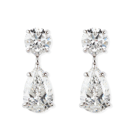 Gold & Diamond Earrings - ETERNAL JEWEL