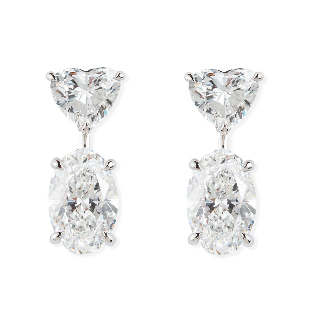 Gold & Diamond Earrings - ETERNAL JEWEL