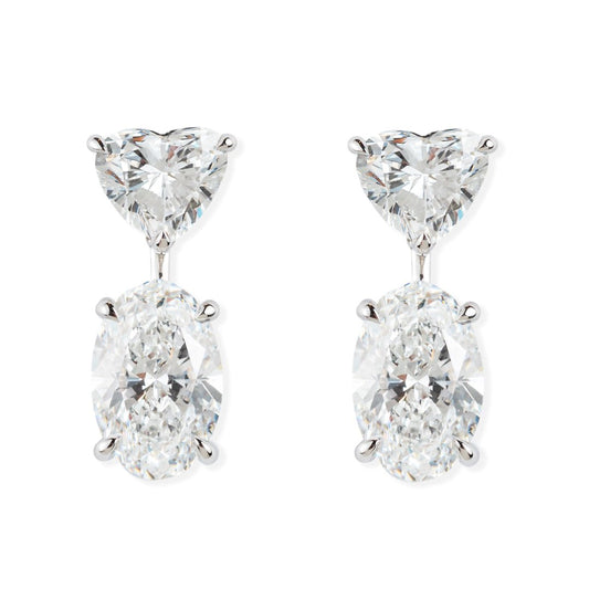 Gold & Diamond Earrings - ETERNAL JEWEL