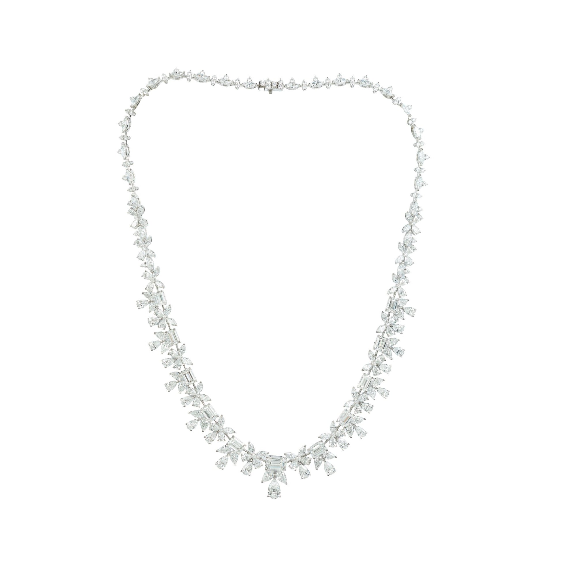 Gold & Diamond Neckalce - ETERNAL JEWEL