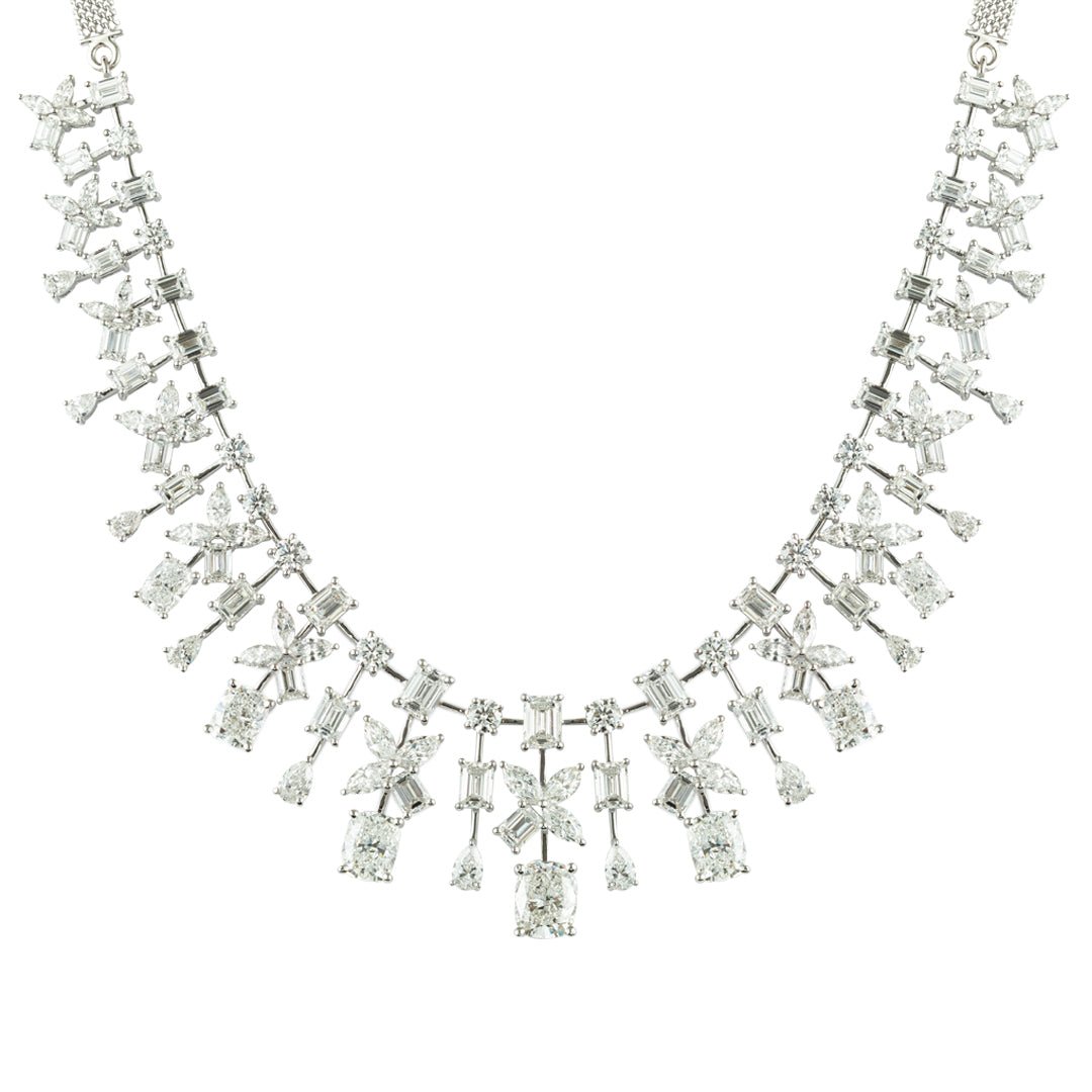Gold & Diamond Necklace - ETERNAL JEWEL