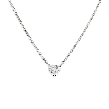Heart shape Diamond Necklace - ETERNAL JEWEL