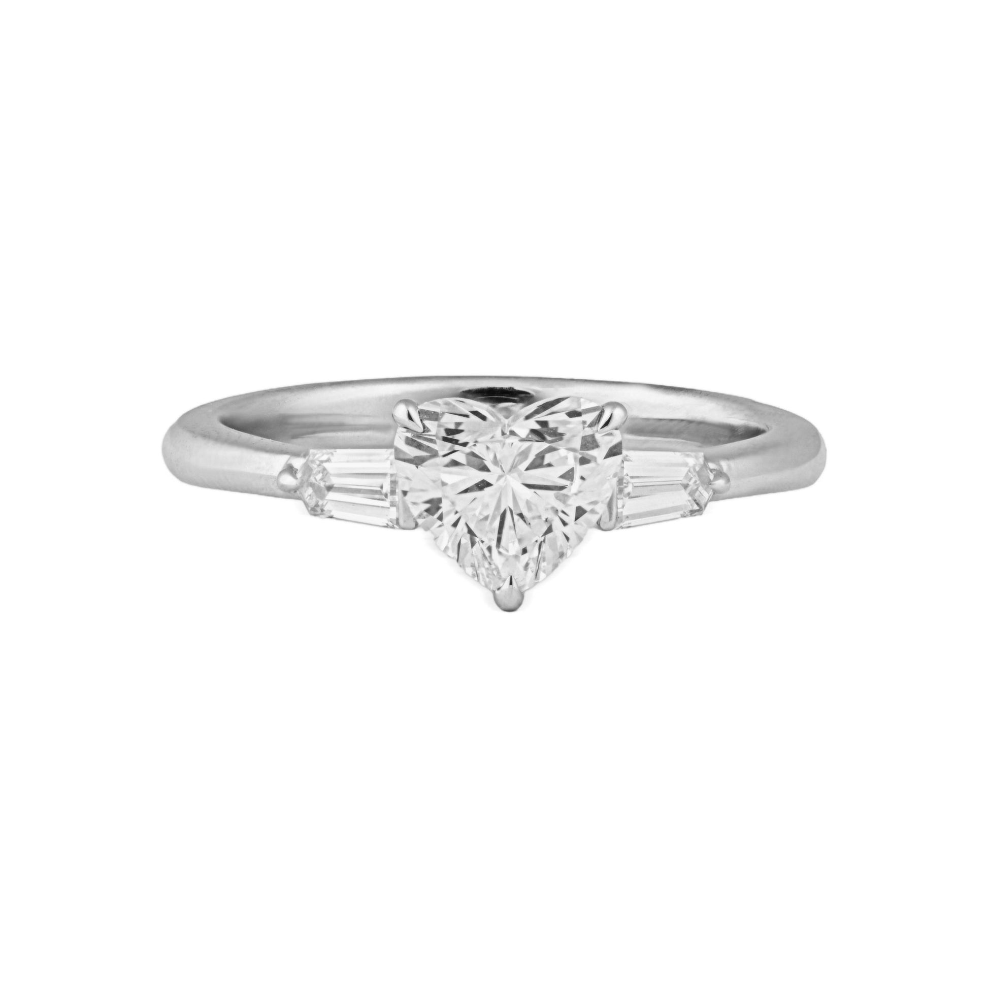 Heart Shape Diamond Ring - ETERNAL JEWEL