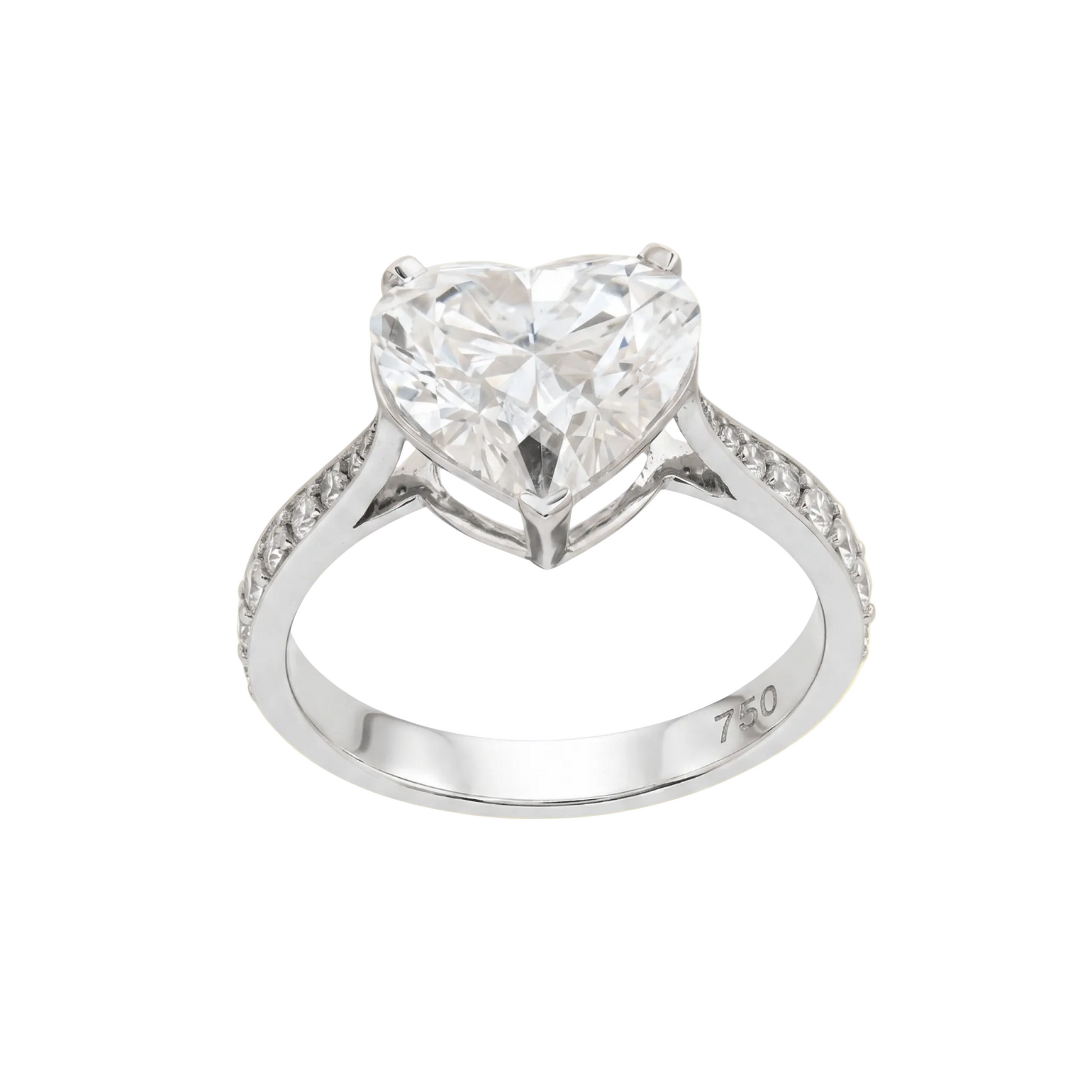 Heart Solitaire (Amour Solitaire Ring) - ETERNAL JEWEL