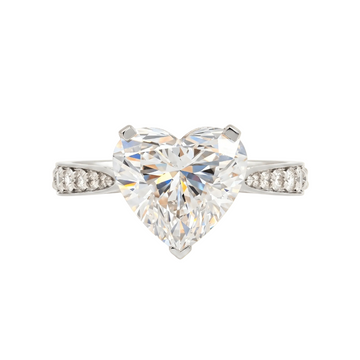 Heart Solitaire (Amour Solitaire Ring) - ETERNAL JEWEL