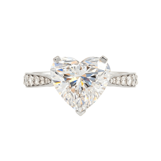 Heart Solitaire (Amour Solitaire Ring) - ETERNAL JEWEL