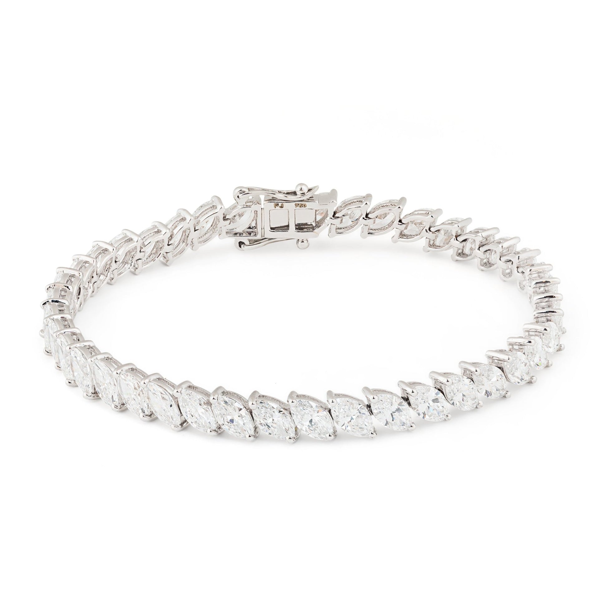 Marquise Cut Diamond Bracelet - ETERNAL JEWEL