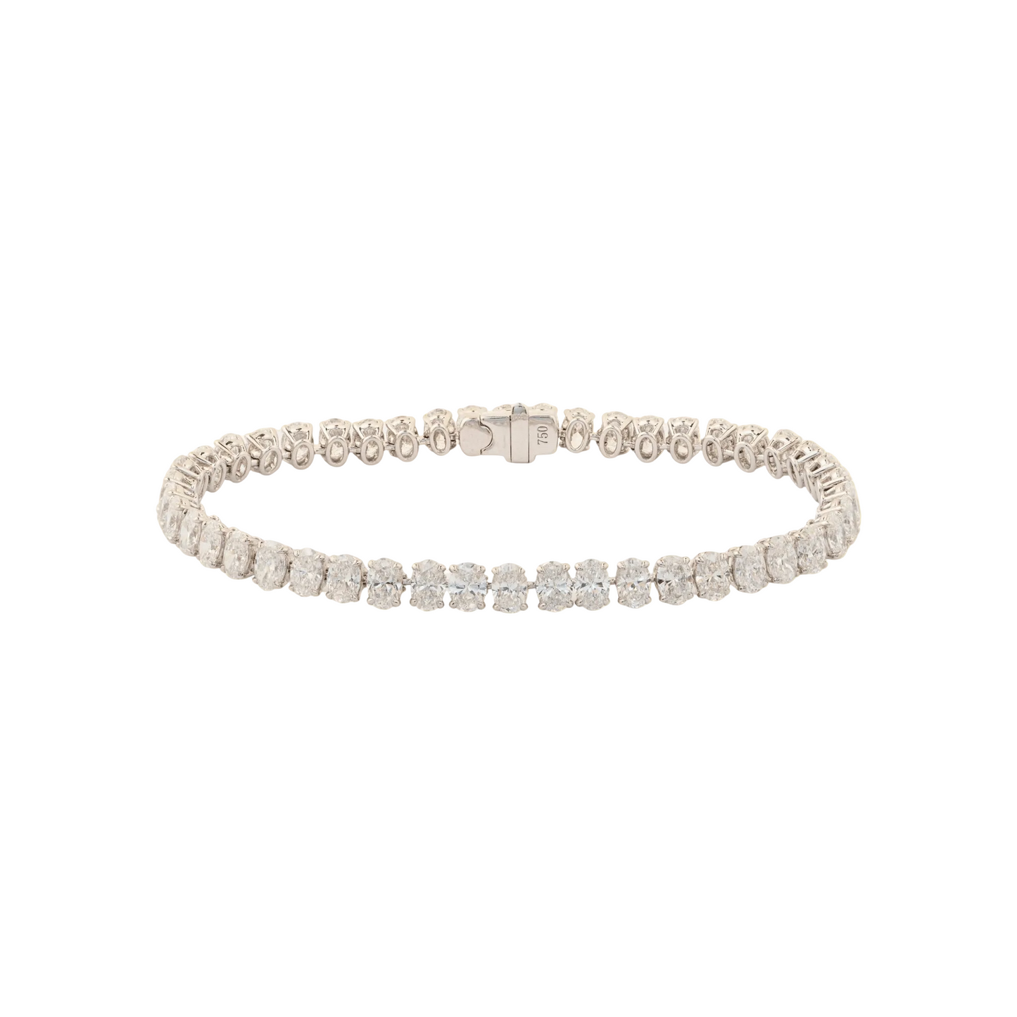 Oval Cut Diamond Bracelet - ETERNAL JEWEL
