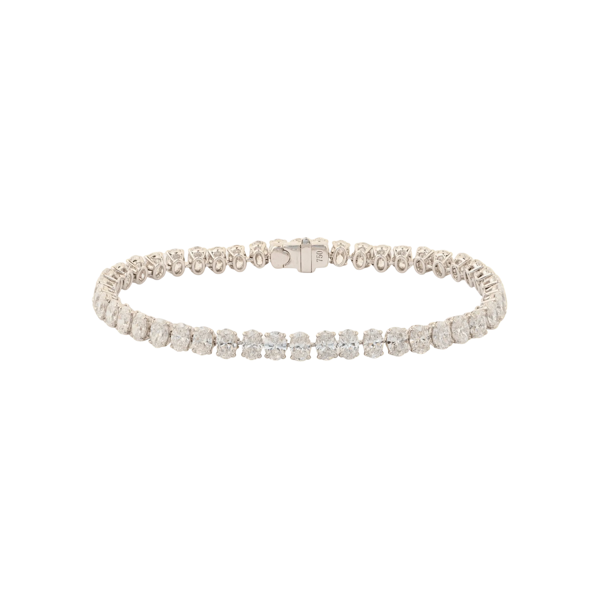 Oval Cut Diamond Bracelet - ETERNAL JEWEL