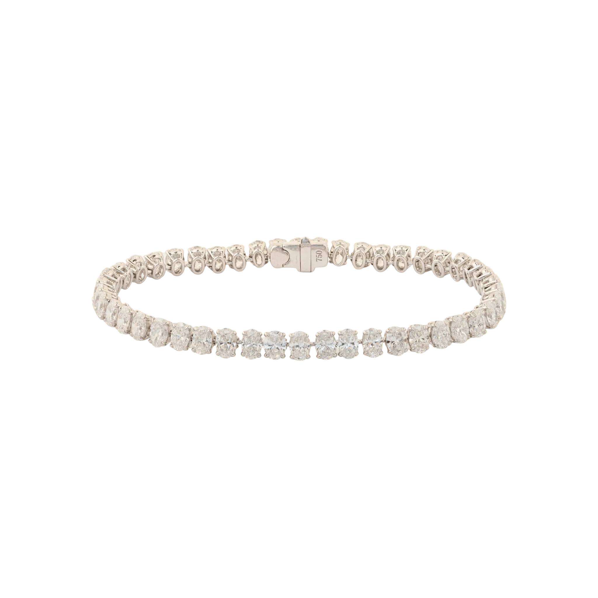 Oval Cut Diamond Bracelet - ETERNAL JEWEL