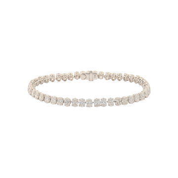 Oval Cut Diamond Bracelet - ETERNAL JEWEL