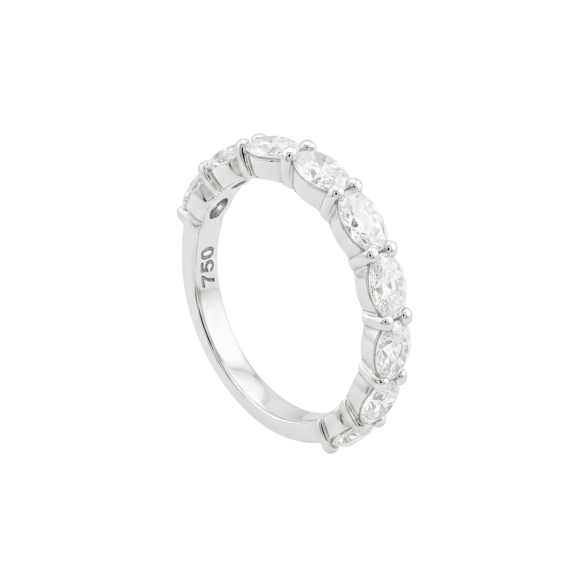 Oval Twin Diamond Ring - ETERNAL JEWEL