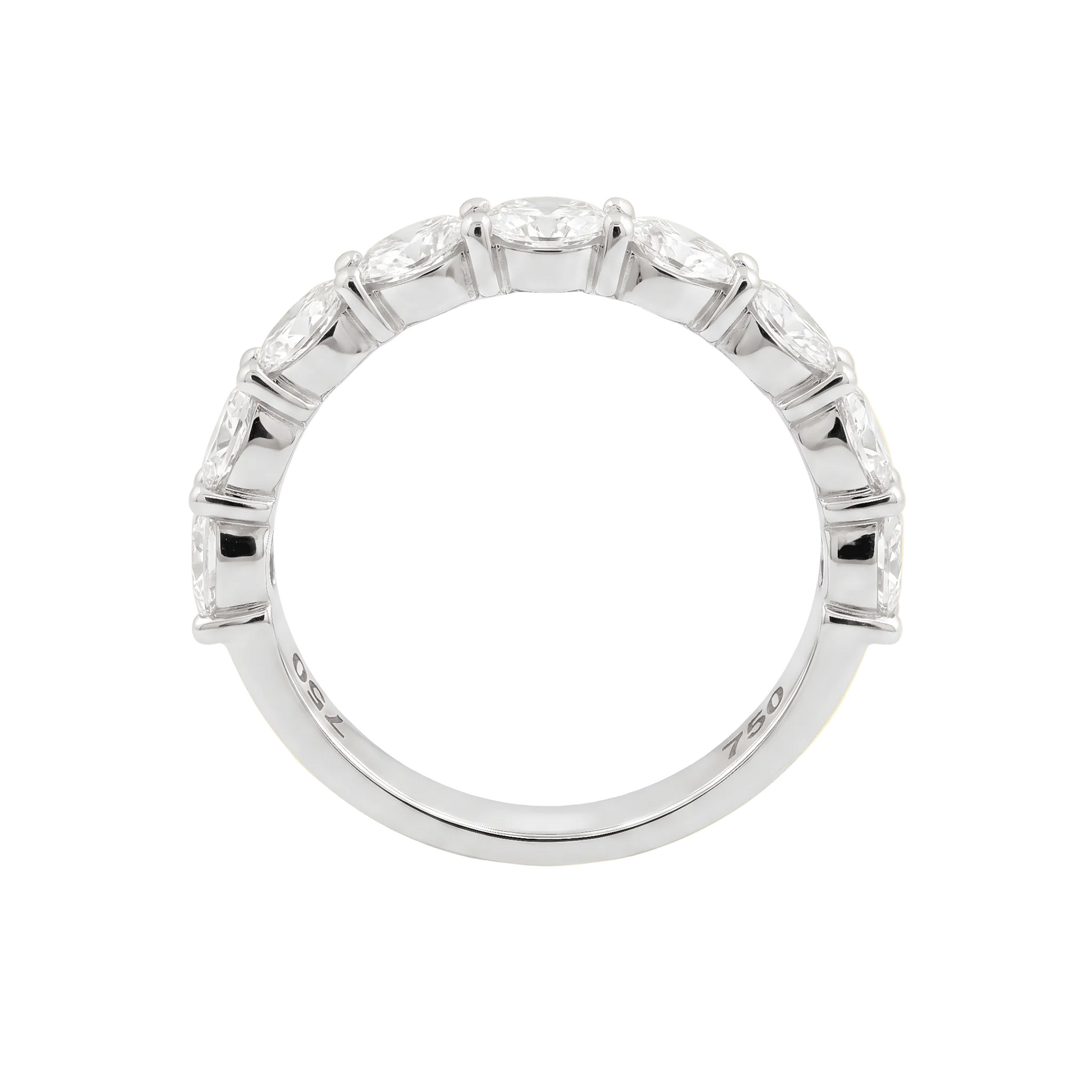 Oval Twin Diamond Ring - ETERNAL JEWEL