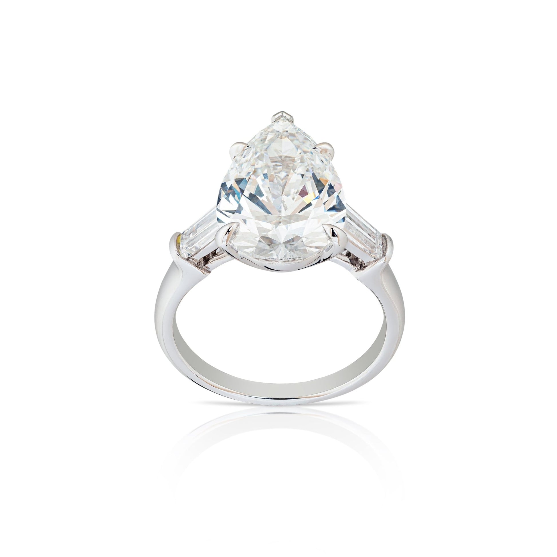 Pear Shaped Diamond Ring - ETERNAL JEWEL