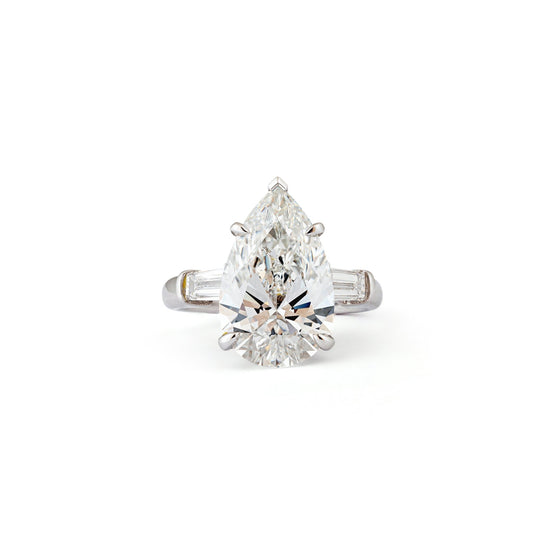 Pear Shaped Diamond Ring - ETERNAL JEWEL