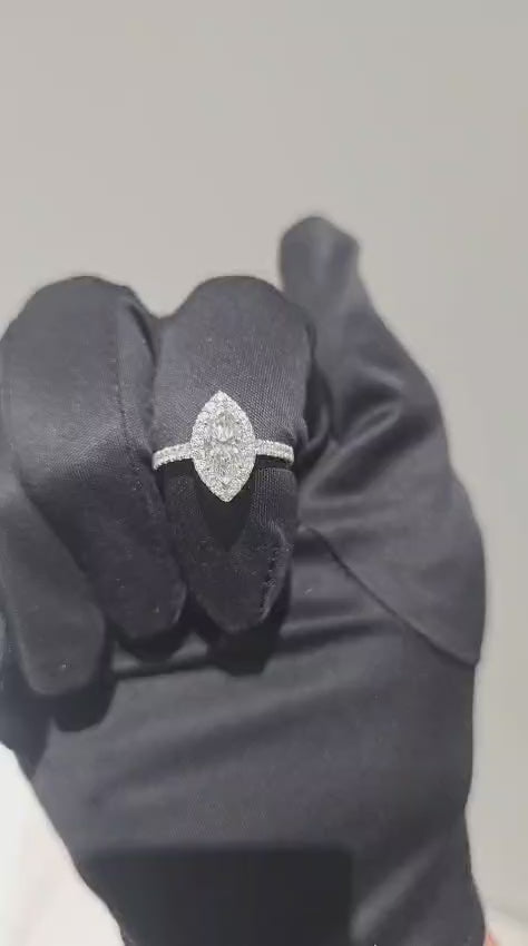 Marquise Diamond Ring