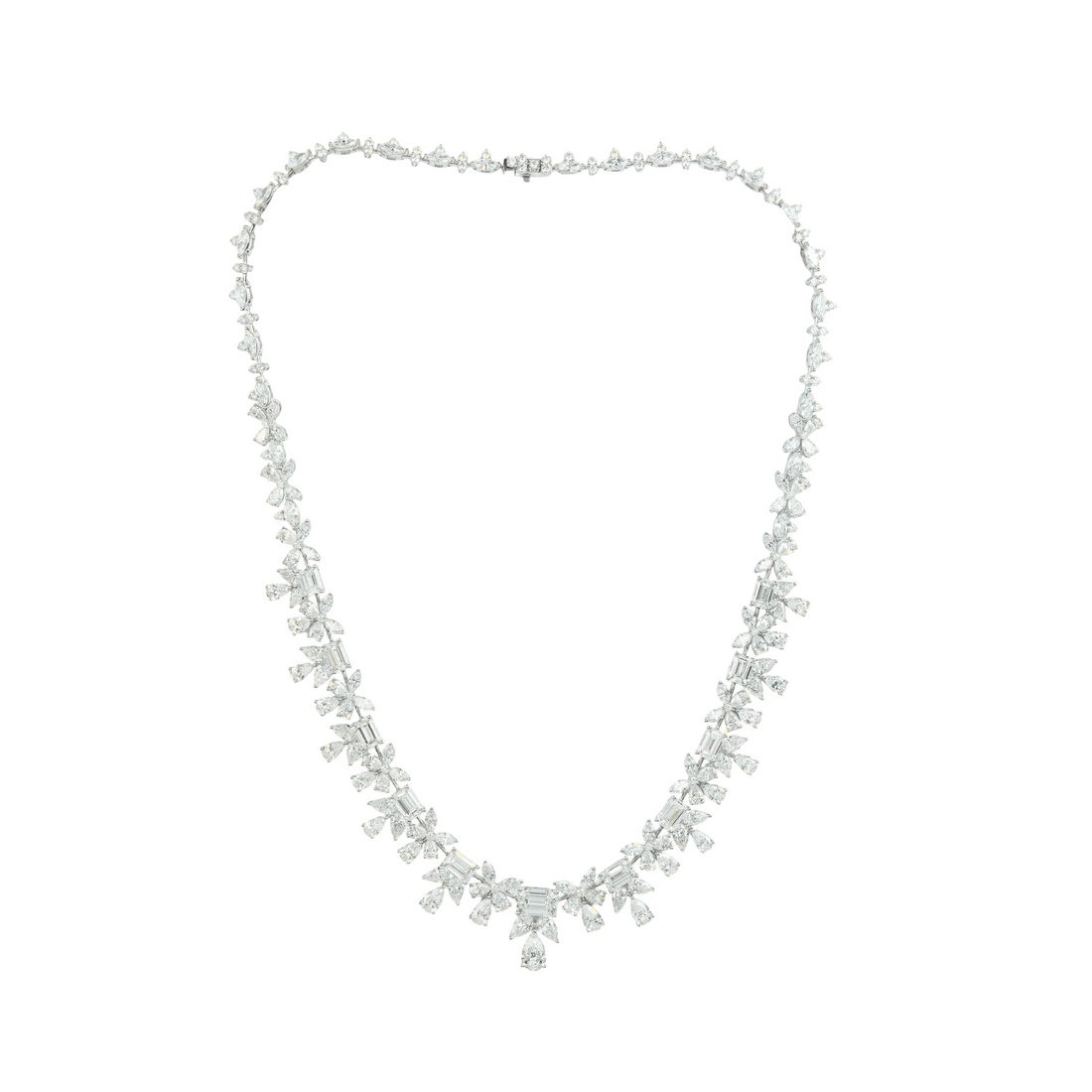 Princess Diamond Necklace (Wedding Gifts - 30 Carats) - ETERNAL JEWEL