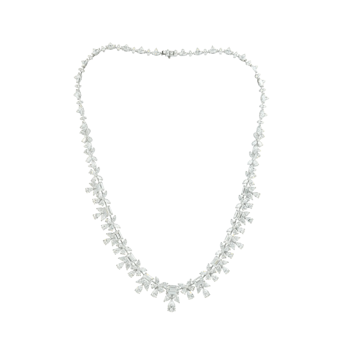 Princess Diamond Necklace (Wedding Gifts - 30 Carats) - ETERNAL JEWEL