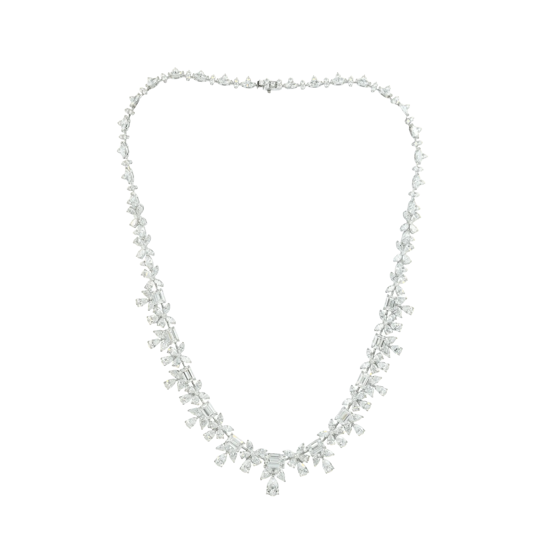 Princess Diamond Necklace (Wedding Gifts - 30 Carats) - ETERNAL JEWEL