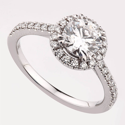 Round Brilliance Diamond Engagement Ring - NEW - ETERNAL JEWEL