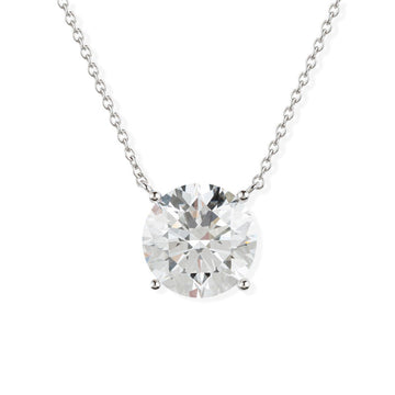 Round Shape Gold & Diamond Necklace - ETERNAL JEWEL