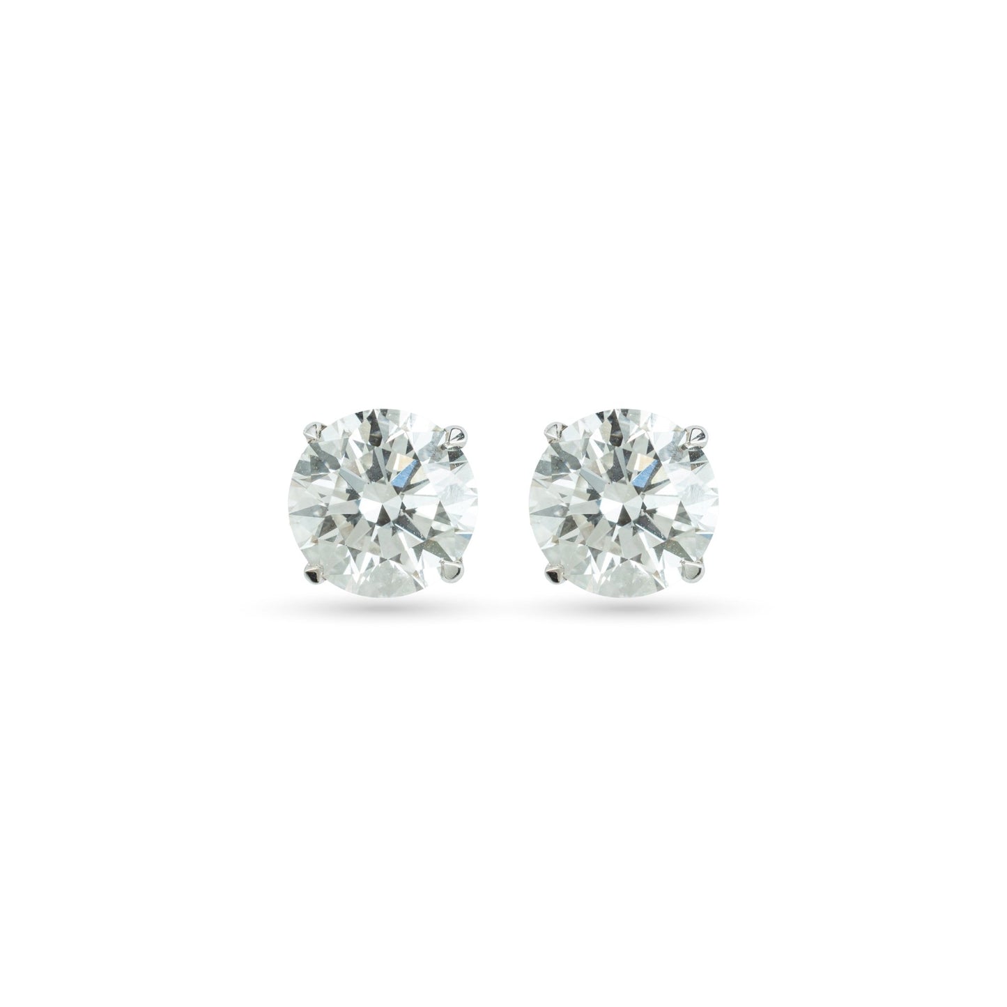 Solitaire Gold & Diamond Earrings - ETERNAL JEWEL