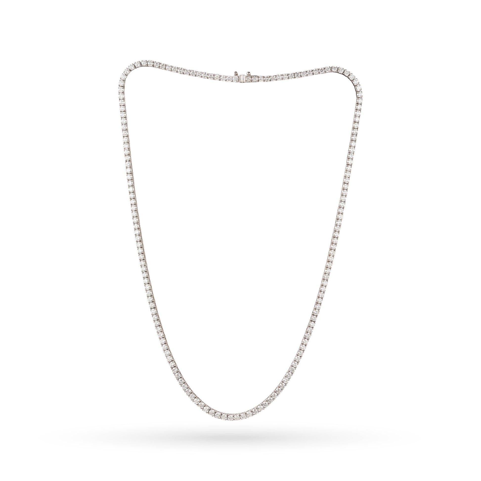 Tennis Necklace ( 10 Carats) - ETERNAL JEWEL
