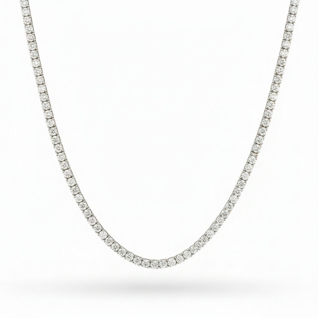 Tennis Necklace (13 Carats) - ETERNAL JEWEL