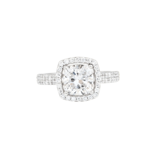 The Duchess Halo Diamond Ring - ETERNAL JEWEL