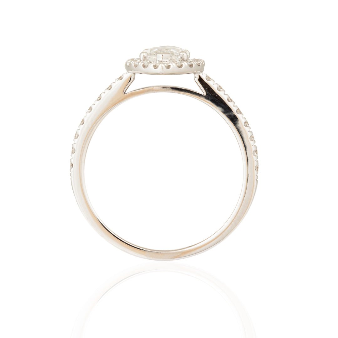 White Gold and Diamond Ring - ETERNAL JEWEL